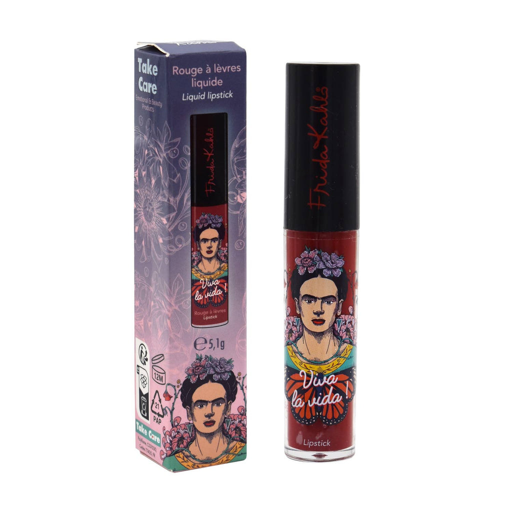 Frida Kahlo, Lipstick, Liquid, Red, Red, Makeup, 5g,