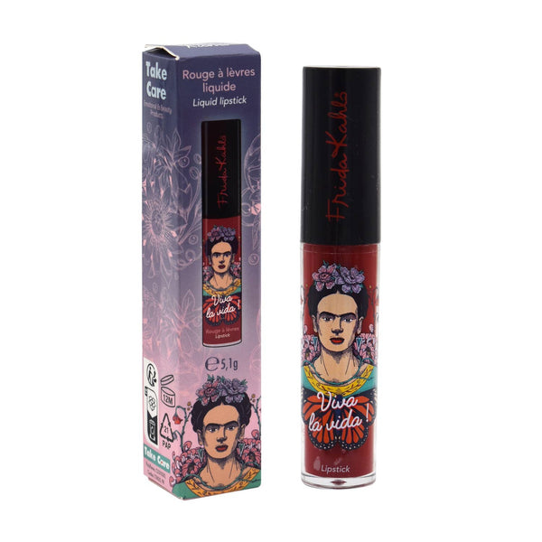 Frida Kahlo, Lipstick, Liquid, Red, Red, Makeup, 5g,