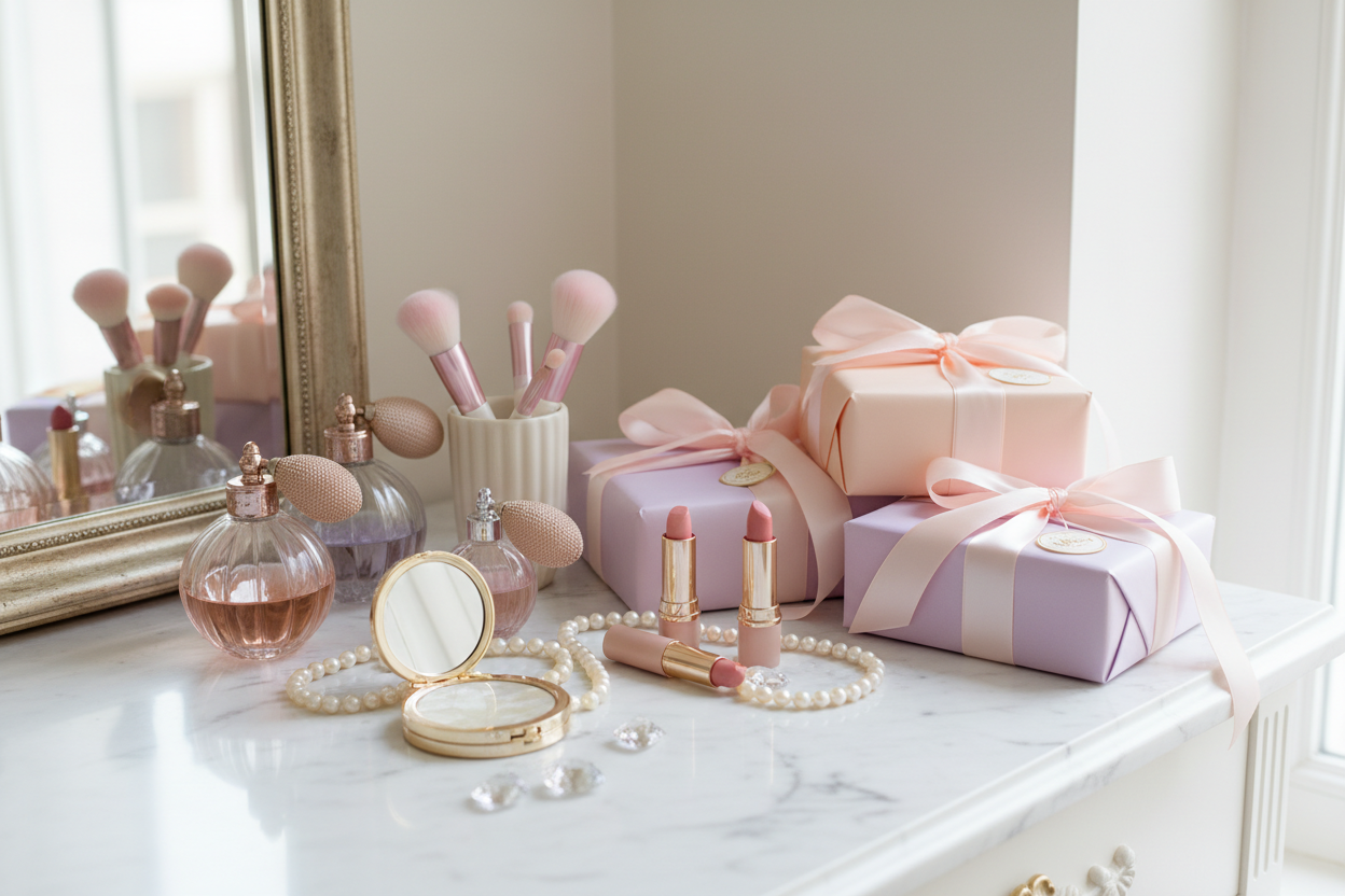 A NEW PHOTO FOR COSMETIC PERFUME ACCESSORIES GIFTS STORE VINTAGE WITH REEDELIE LOGO ON FOR MY MAIN PAGE ON THE WEBSITE