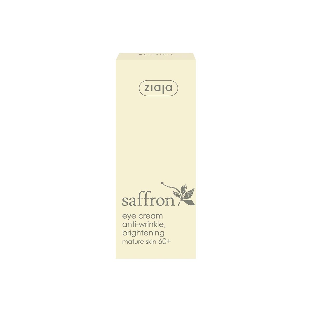 SAFFRON EYE CREAM ANTI WRINKLE BRIGHTENING AGE 60+ / 15ML / ZIAJA