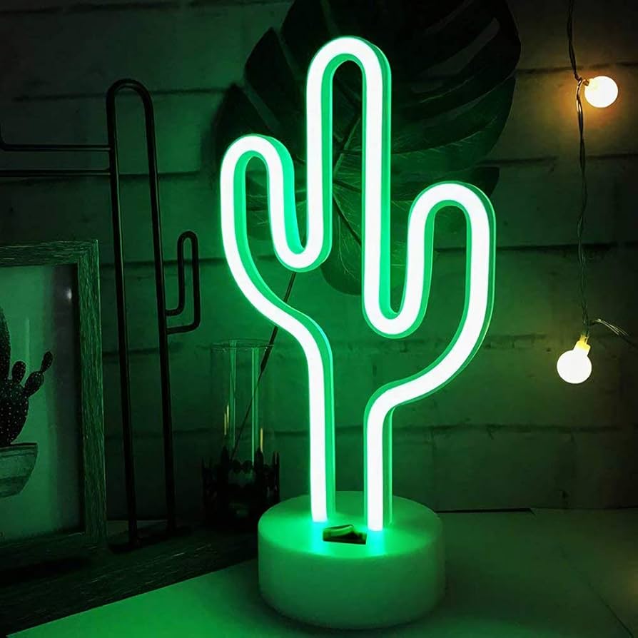 CACTUS IT'S A SIGN NEON EFFECT LED LAMP LEGAMI