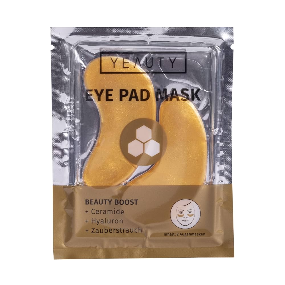EYE PAD MASK BEAUTY BOOST CERAMIDE HYALURON ZAUBERSTRAUCH / YEAUTY