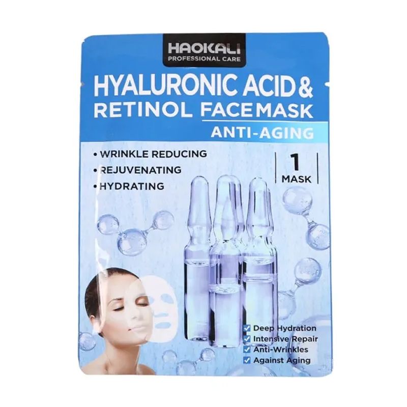 HYALURONIC ACID & RETINOL FACE MASK ANTI AGING / HAOKALI