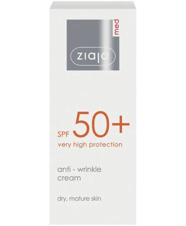 MED SPF 50+ ANTI WRINKLE CREAM DRY MATURE SKIN / 50ML / ZIAJA