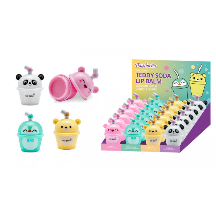FLAVOURED TEDDY SODA LIP BALM MARTINELIA