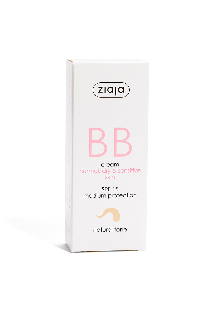 BB CREAM NORMAL DRY & SENSITIVE SKIN SPF15 / 50ML / ZIAJA