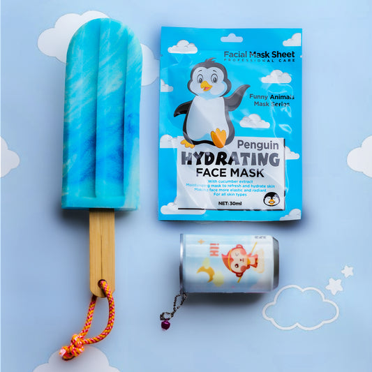 PENGUIN HYDRATING FACE MASK WITH CUCUMBER EXTRACT