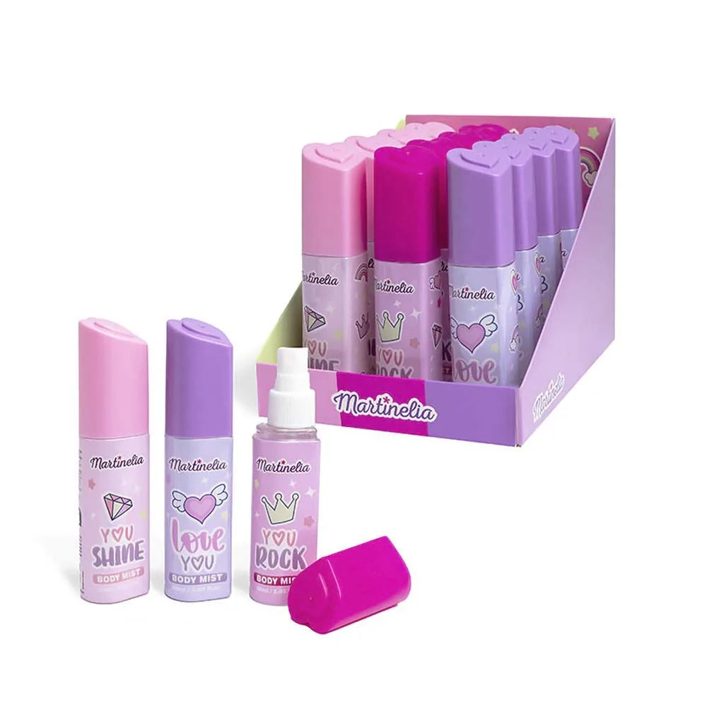 YOU SHINE / ROCK / LOVE BODY MIST MARTINELIA