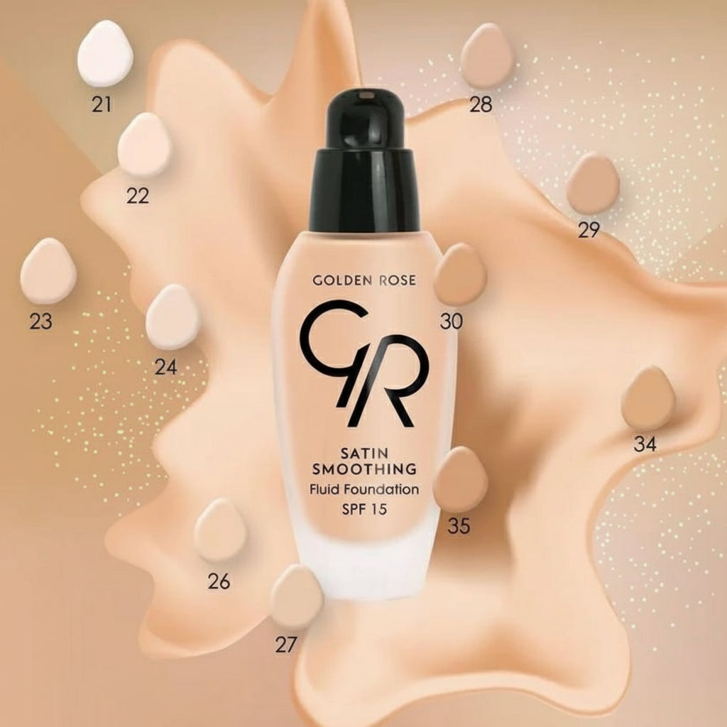 SATIN SMOOTHING FLUID FOUNDATION GR