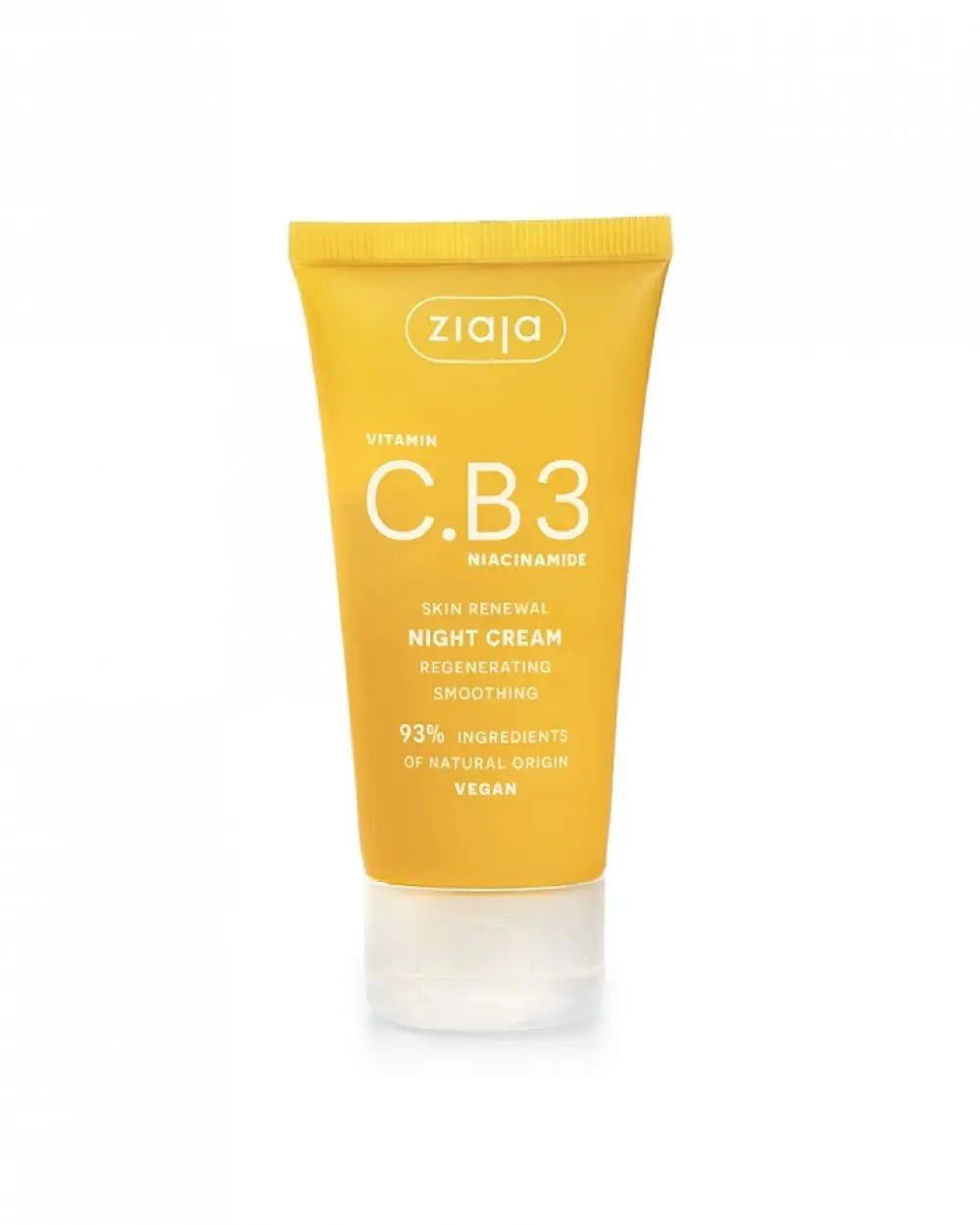 VITAMIN C.B3 NIGHT CREAM SKIN RENEWAL VEGAN / 50ML / ZIAJA