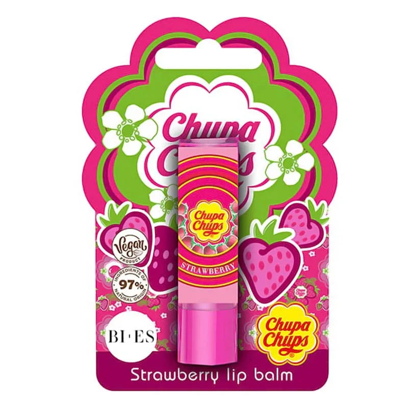 CHUPA CHUPS LIP BALM STRAWBERRY / BI.ES