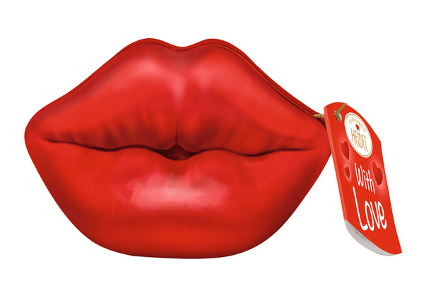 VALENTINE RED JUICY LIPS METAL BOX/ 3pcs 32g CHOCOLATE / HEIDEL