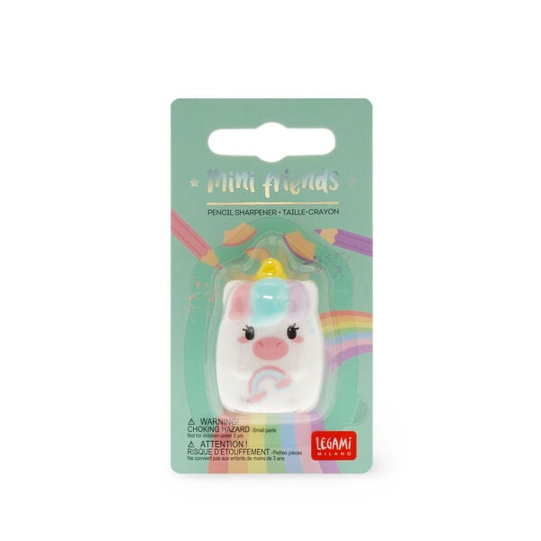 UNICORN MINI FRIENDS PENCIL SHARPNER LEGAMI