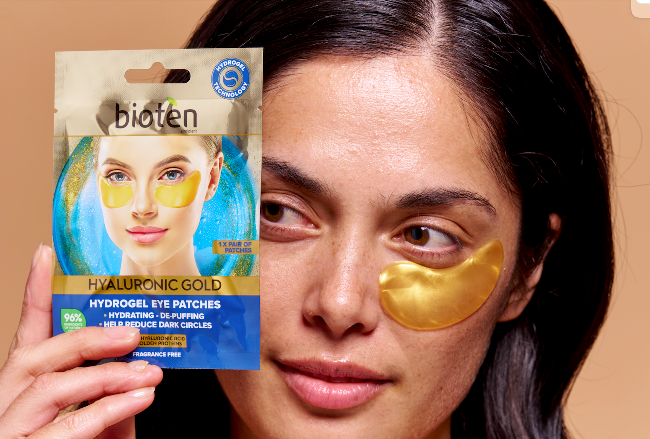 HYALURONIC GOLD EYE PATCHES / BIOTEN