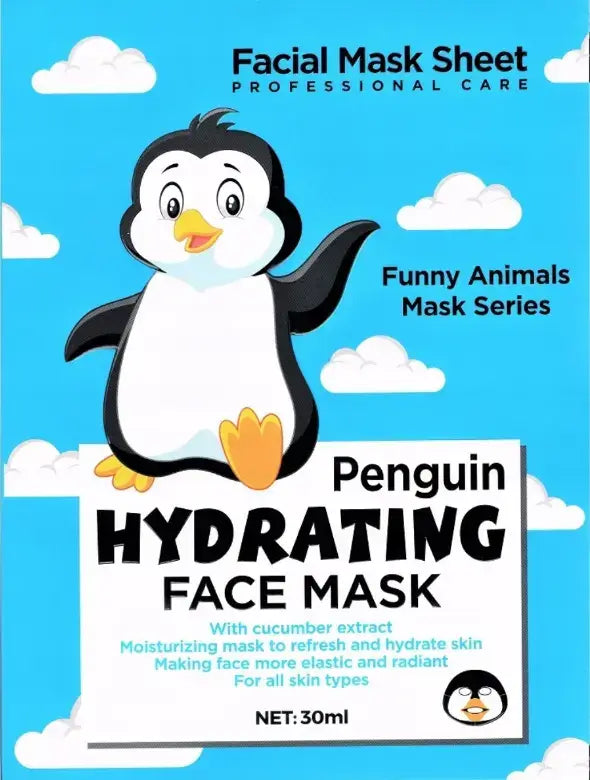 PENGUIN HYDRATING FACE MASK WITH CUCUMBER EXTRACT