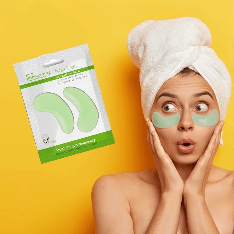 HYDROGEL EYE PATCHES ALOE VERA MOISTURIZING & NOURISHING / IDC INSTITUTE