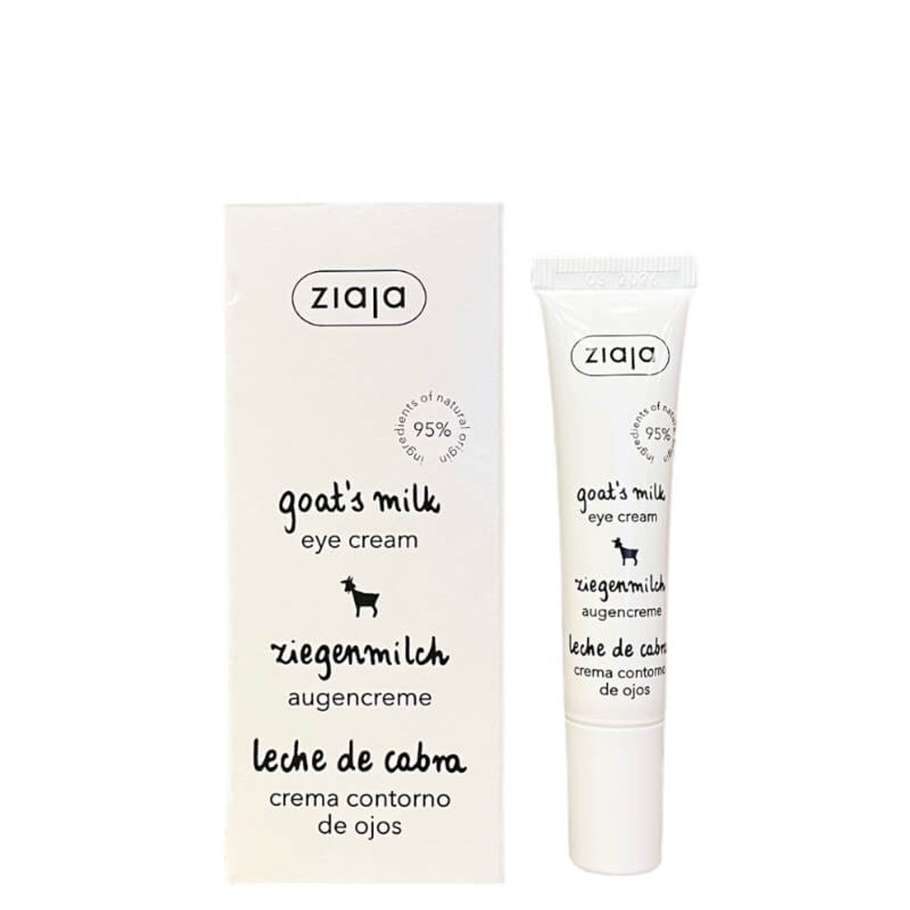 GOATS MILK EYE CREAM / 15ML / ZIAJA