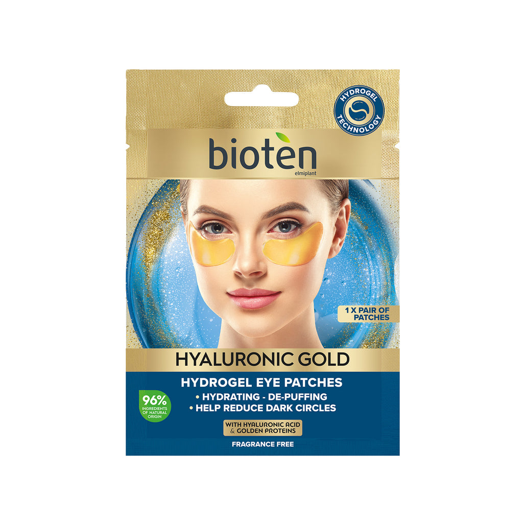 HYALURONIC GOLD EYE PATCHES / BIOTEN