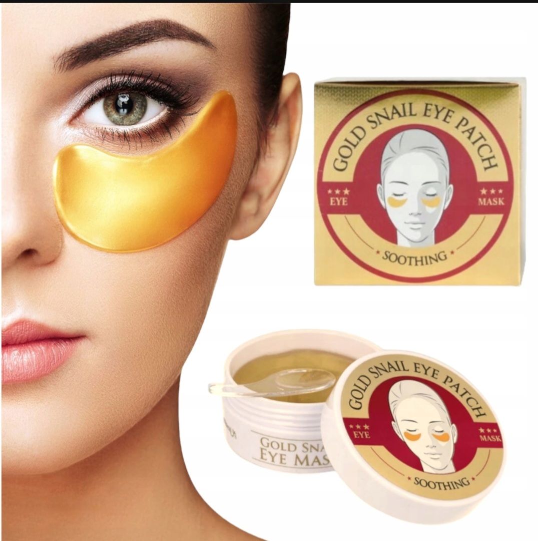 EYE PATCHES GOLD SNAIL SOOTHING / 60PCS / PATCHES