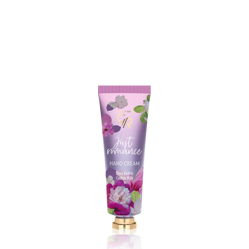 JUST ROMANCE / HAND CREAM / SHEA BUTTER & COTTON MILK / 50ML / GR CARE