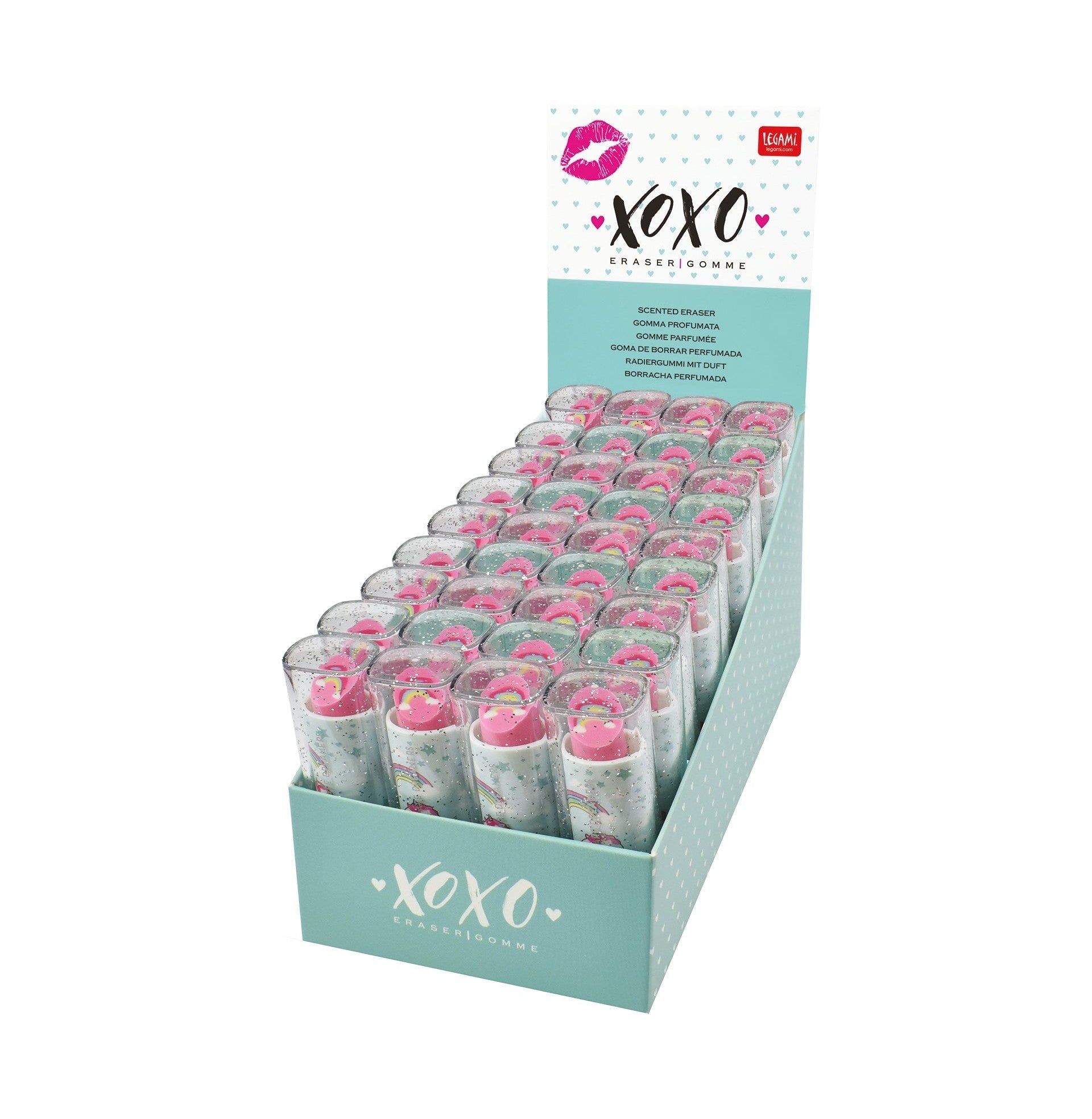 XOXO UNICORN SCENTED ERASER LEGAMI