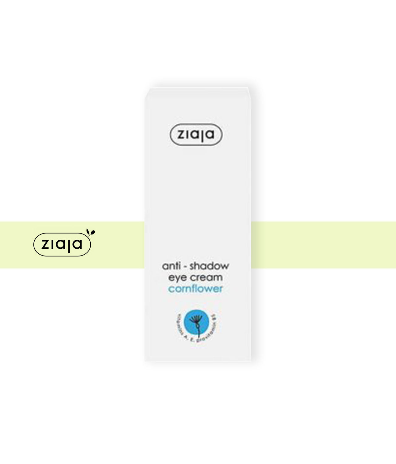 CORNFLOWER ANTI SHADOW EYE CREAM  VEGAN / 50ML / ZIAJA