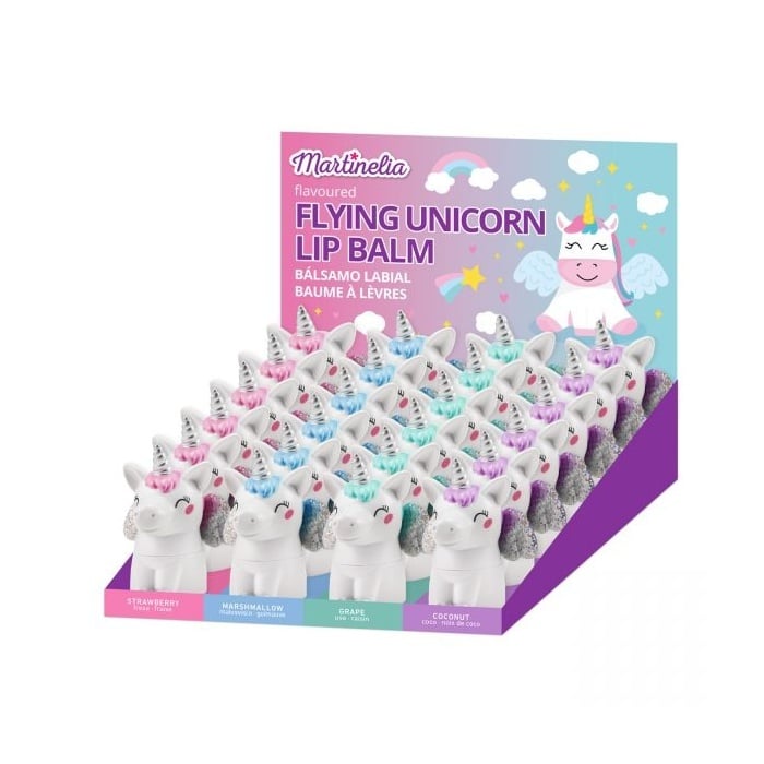 FLAVOURED FLYING  UNICORN LIP BALM MARTINELIA