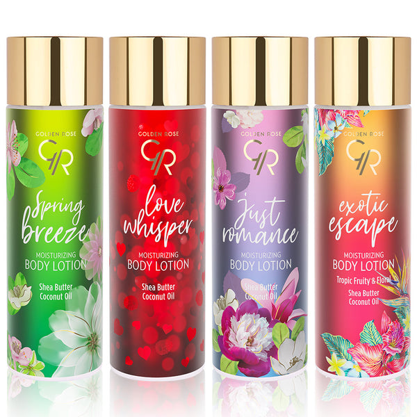 LOVE WHISPER / MOISTURIZING BODY LOTION / FRUITY & SEDUCTIVE / SHEA BUTTER COCONUT OIL / 250ML / GR CARE