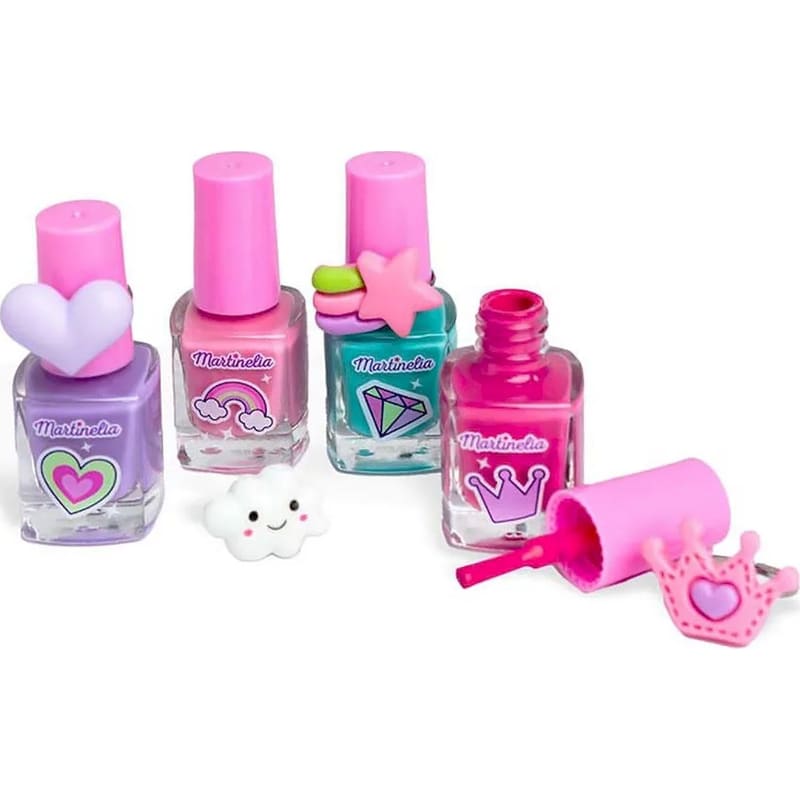 SUPER GIRL NAILS & RINGS SET MARTINELIA