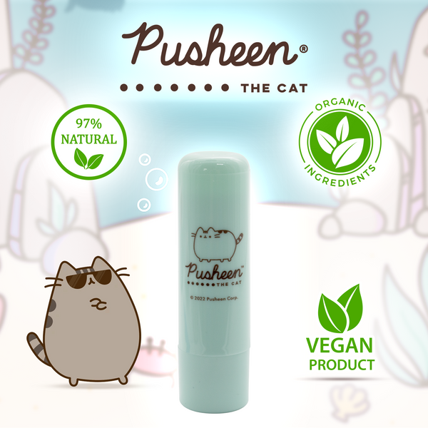 PUSHEEN THE CAT WATER MELON LIP BALM BI.ES