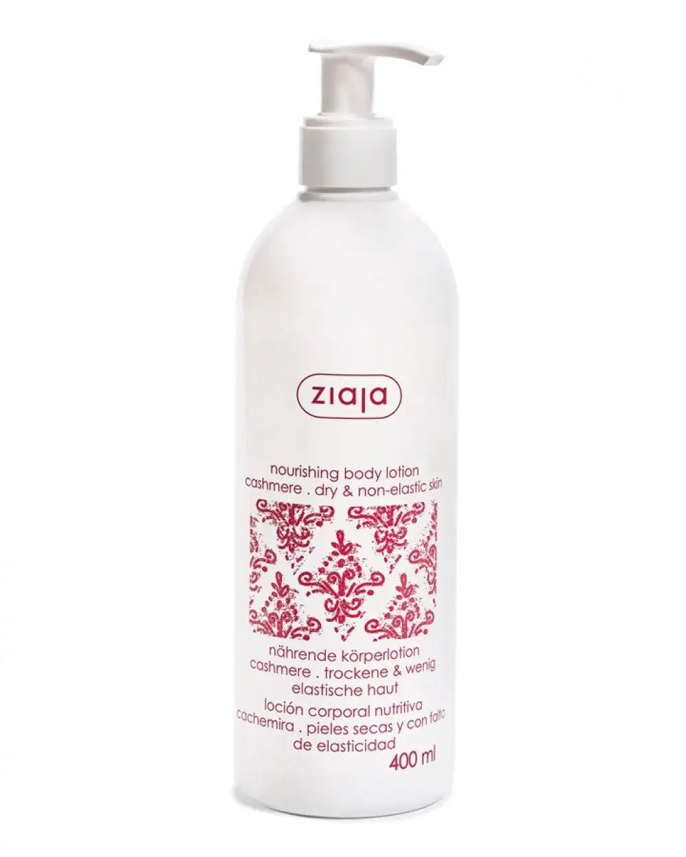 NOURISHING BODY LOTION CASHMERE FOR DRY & NON ELASTIC SKIN / 400ML / ZIAJA