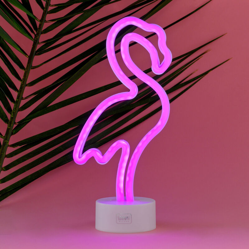 FLAMINGO IT'S A SIGN NEON EFFECT LED LAMP LEGAMI