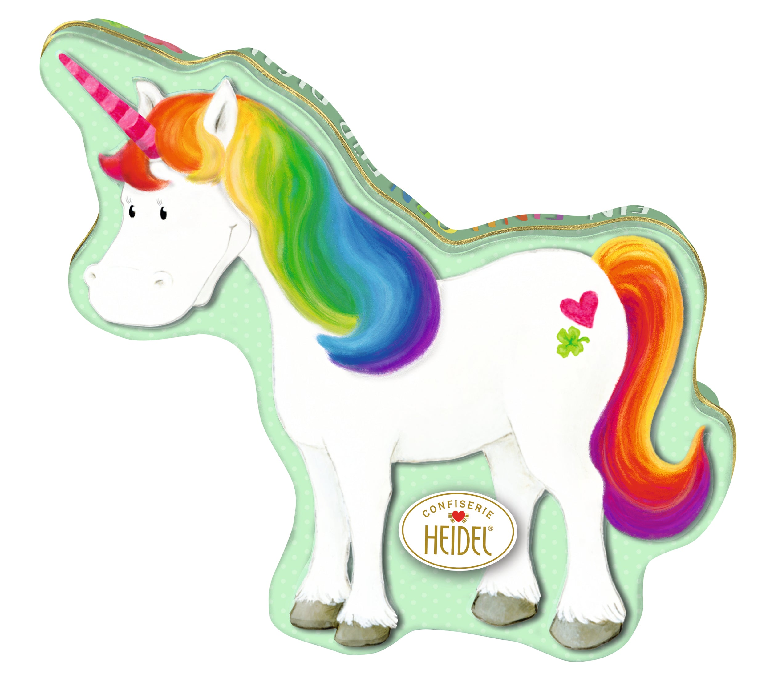 UNICORN METAL BOX/ 9pcs 97g CHOCOLATE / HEIDEL