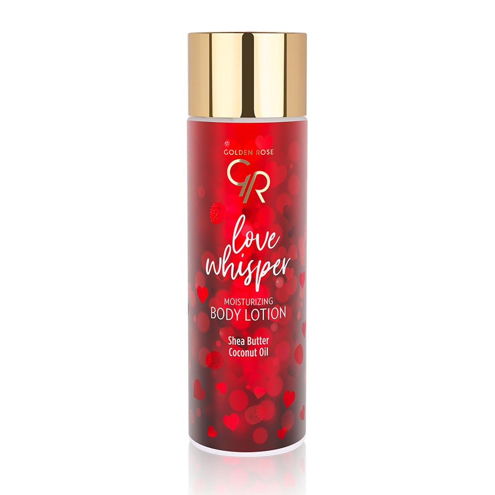 LOVE WHISPER / MOISTURIZING BODY LOTION / FRUITY & SEDUCTIVE / SHEA BUTTER COCONUT OIL / 250ML / GR CARE