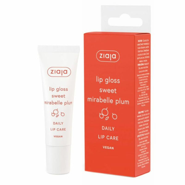 LIP GLOSS SWEET MIRABELLE PLUM DAILY LIP CARE VEGAN / 12ML / ZIAJA