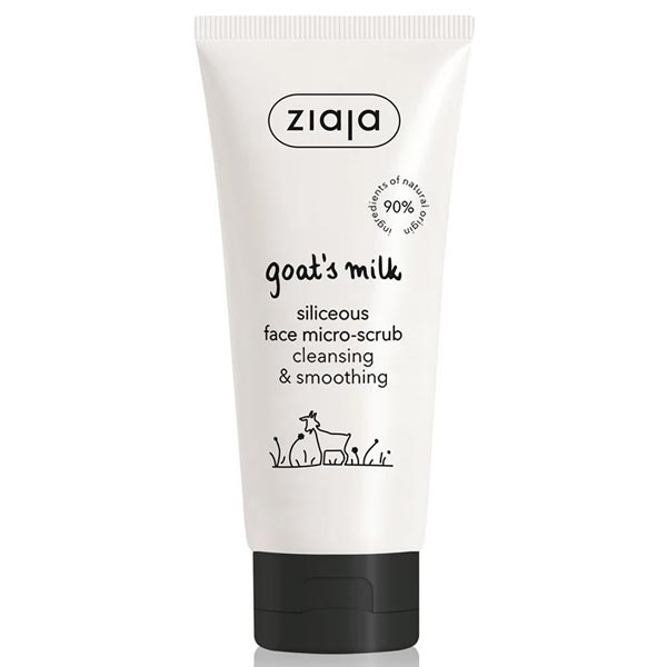 GOATS MILK SILICEOUS FACE MICRO SCRUB CLEANSING & SMOOTHING / 75ML / ZIAJA