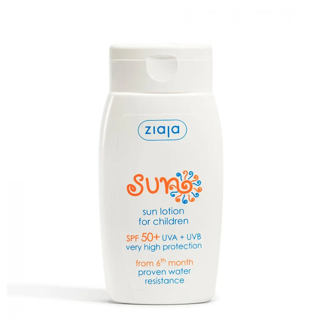 SUN LOTION FOR CHILDREN SPF50+ UVA UVB VEGAN / 125ML / ZIAJA