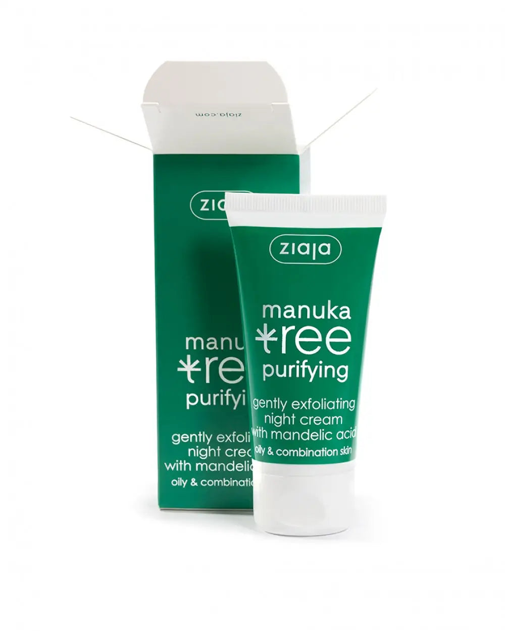 MANUKA TREE PURIFYING NIGHT CREAM FOR OILY & COMBINATION SKIN / 50ML / ZIAJA