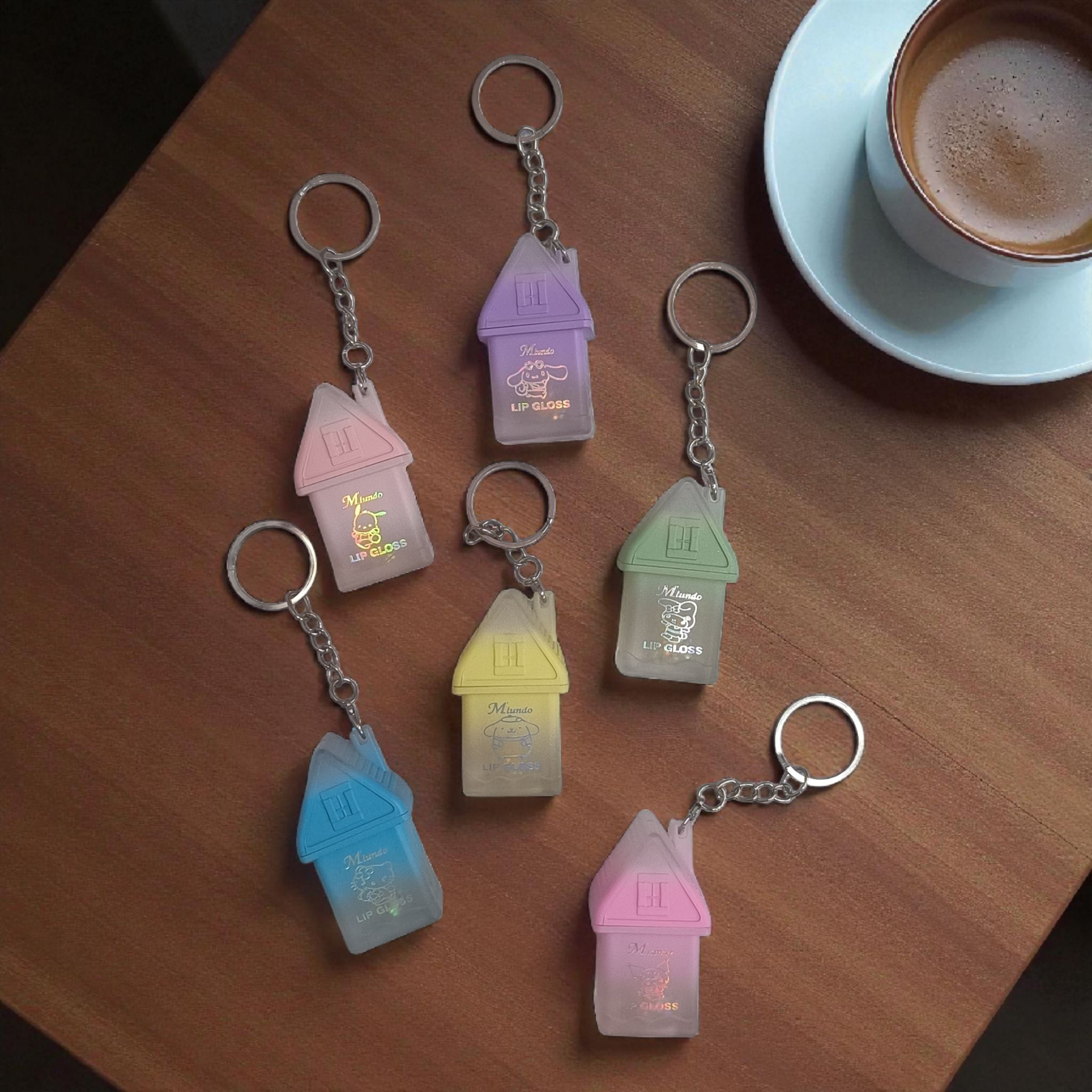 SANRIO LIP GLOSS & KEY CHAIN / SANRIO