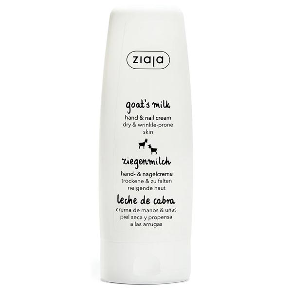 GOATS MILK HAND & NAIL CREAM FOR DRY & WRINKLE PRONE SKIN / 80ML / ZIAJA