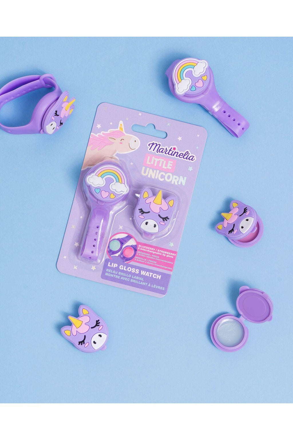 LITTLE UNICORN  LIP GLOSS WATCH MARTINELIA