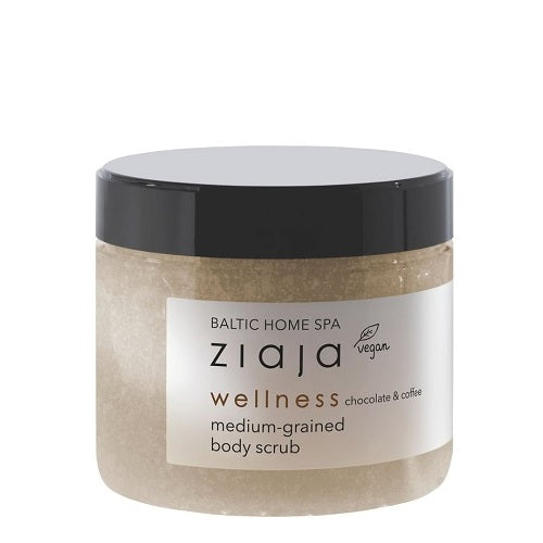 BALTIC HOME SPA WELLNESS CHOCOLATE & COFFEE MEDIUM GRAINED BODY SCRUB VEGAN / 300ML / ZIAJA
