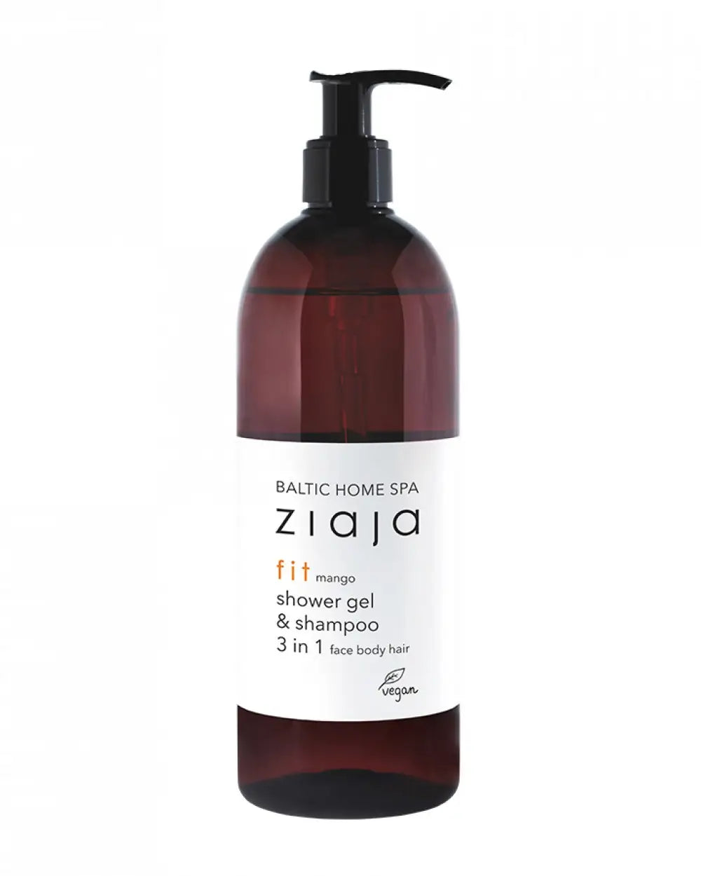 SHOWER GEL & SHAMPOO 3 IN 1 / 500ML / BALTIC HOME SPA  FIT MANGO / ZIAJA