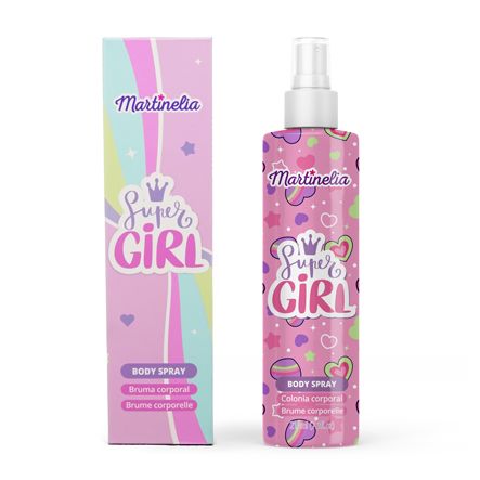 BODY SPRAY YUMMY / SUPER GIRL / MARTINELIA
